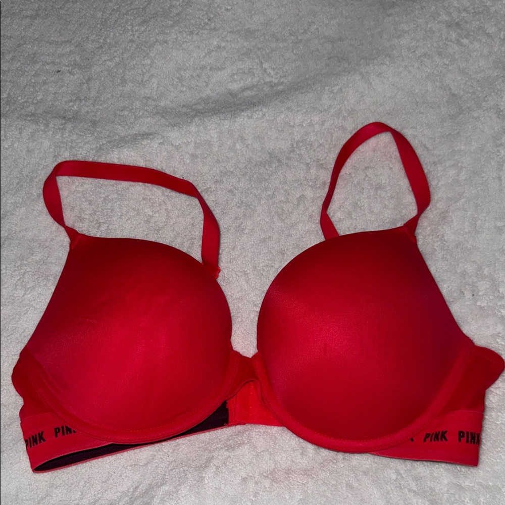 PINK Victoria's Secret Bold Red Bra